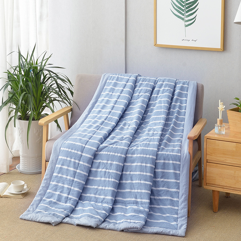 Japanese style washed cotton summer quilt B95 02