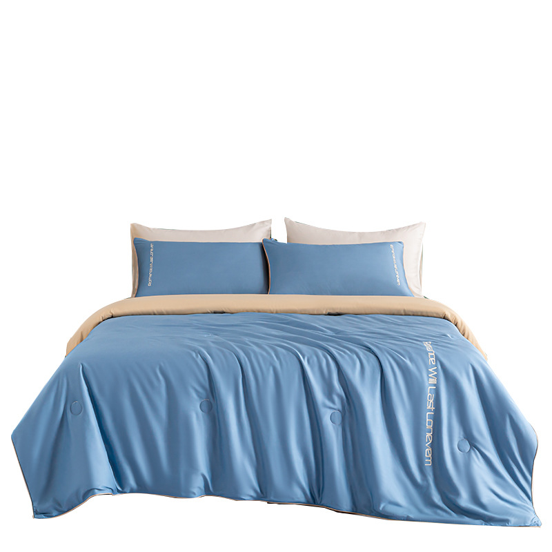 Nordic embroidery air conditioning quilt gift summer quilt B86