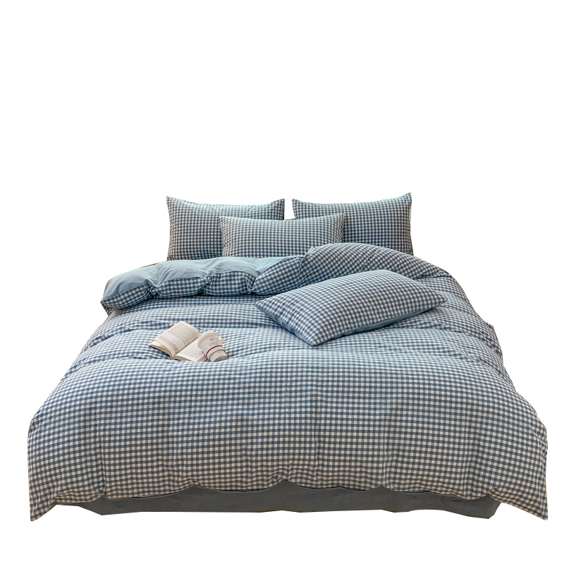 Washed cotton and linen double-layer gauze summer cool quilt multicolor B72